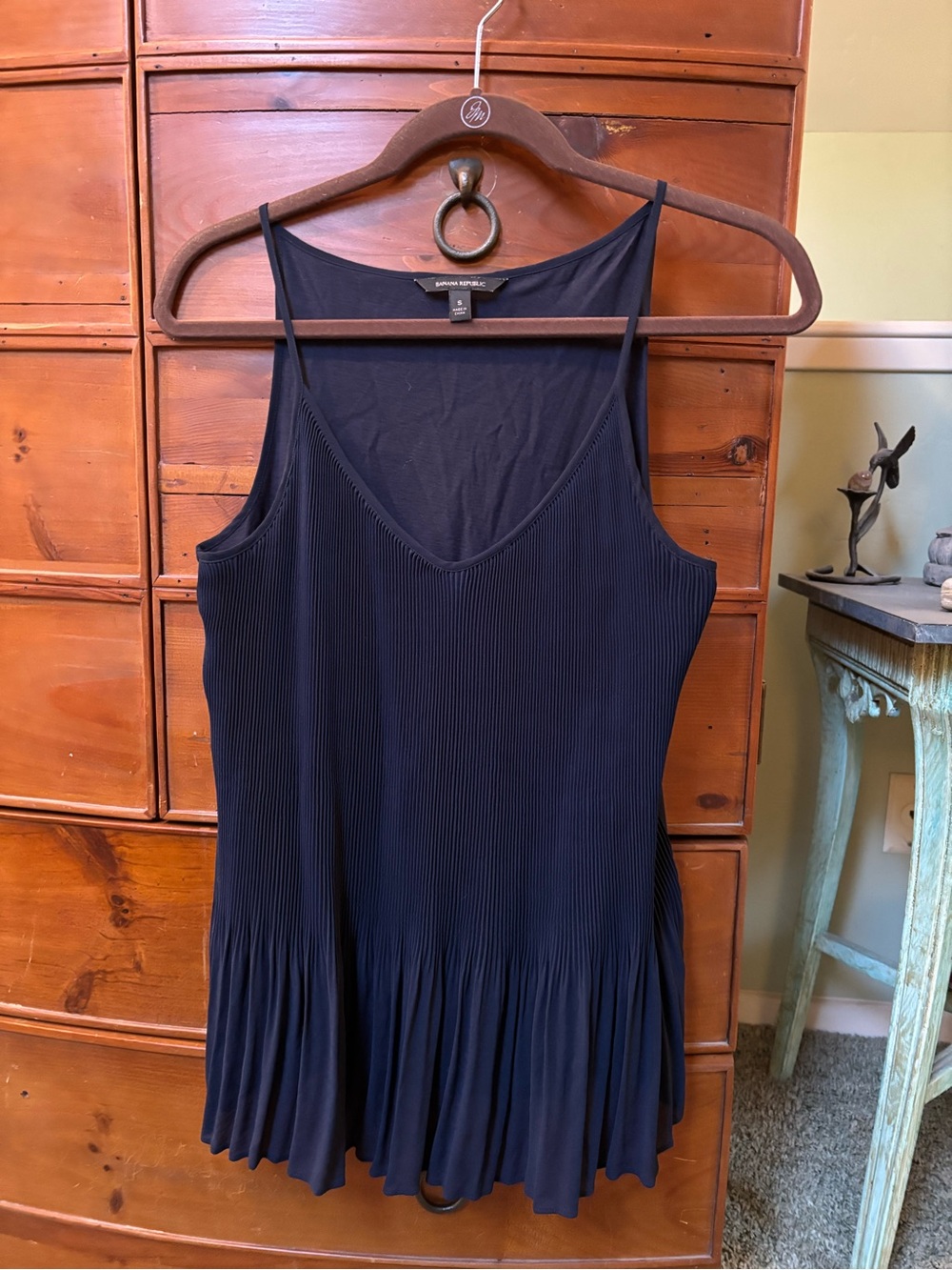 Navy blue camisole top